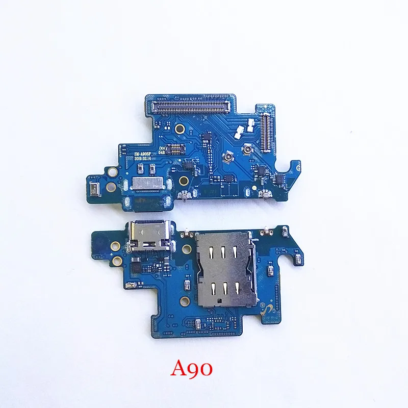 USB-порт для зарядки док-разъем гибкий кабель Samsung Galaxy A10 A20 A30 A40 A50 A60 A70 A90 A750 A920 M10 M20 M30