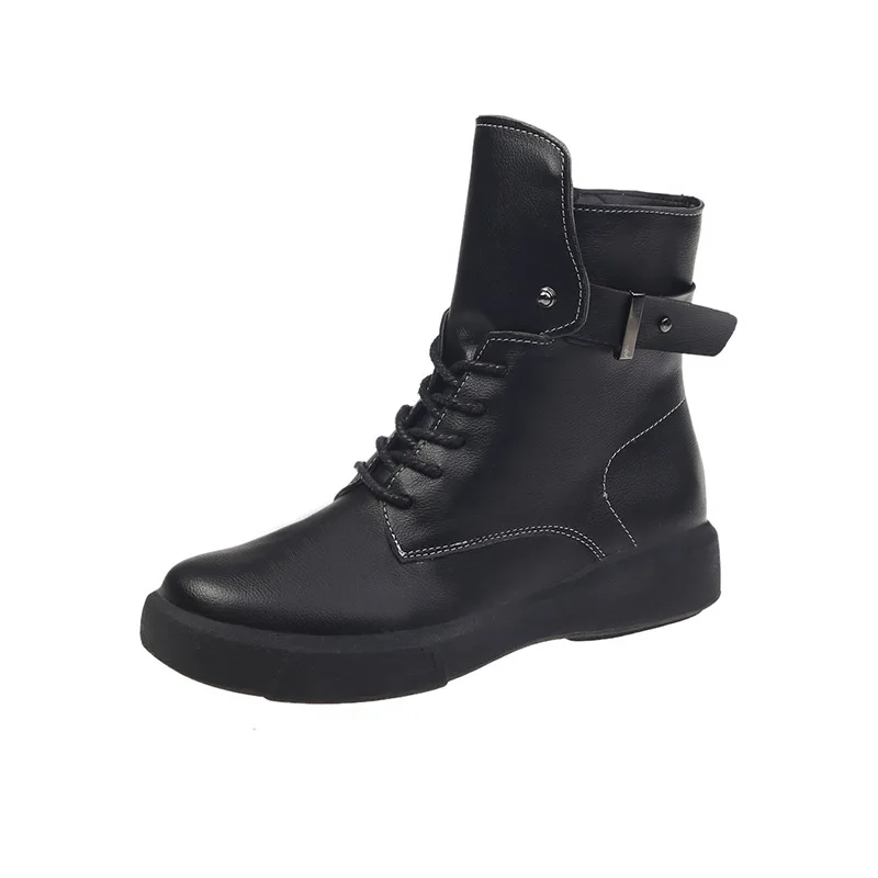 2019 Для женщин ботинки martin ботильоны на платформе для Dr. Мотоботы женские зимние