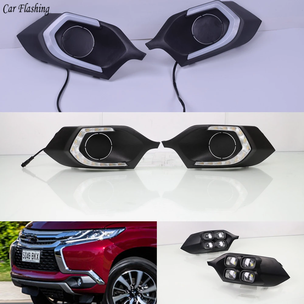 Автомобильная проблесковая 2 шт автомобильные аксессуары светодиодные дневные