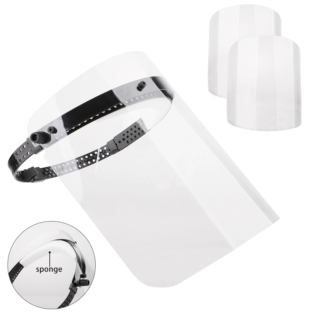 

Face Mask Transparent Protect Mask Splashproof Prevent Mist Full Face Safety Mask Kitchen Laboratory Safety Masks