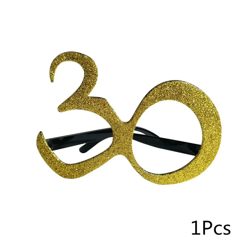30th Chicinlife 30/50th/60th с днем рождения Photo Booth Prop юбилей день Рождения Вечеринка мужчина женщина стиль подарок смешной декор поставки - Цвет: 30th