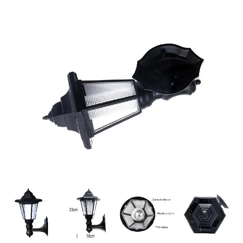 

Fashion LED Solar Power Light Outdoor Waterproof Energy Saving Landscape Wall Lamp For Home Garden Lawn Path Way L9