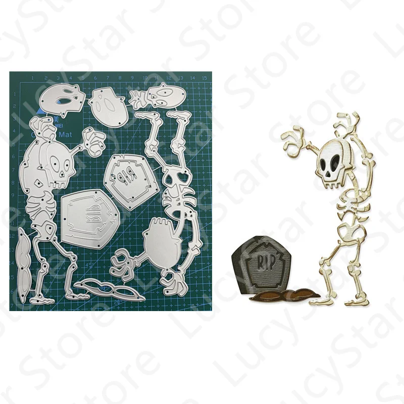 

Metal Cutting Dies Stencils For Decoration Diy Marking Greeting Card Scrapbooking Halloween Pattern New Arrived No Clear Stamps