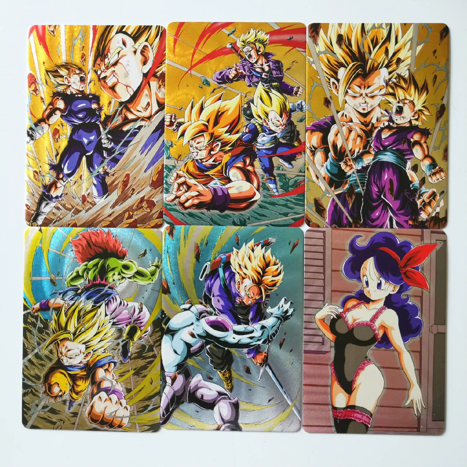 27 стилей Dragon Ball Z Super Ultra Instinct Limited BREAK часы в советском стиле игра флэш-карта Коллекция аниме-открытки