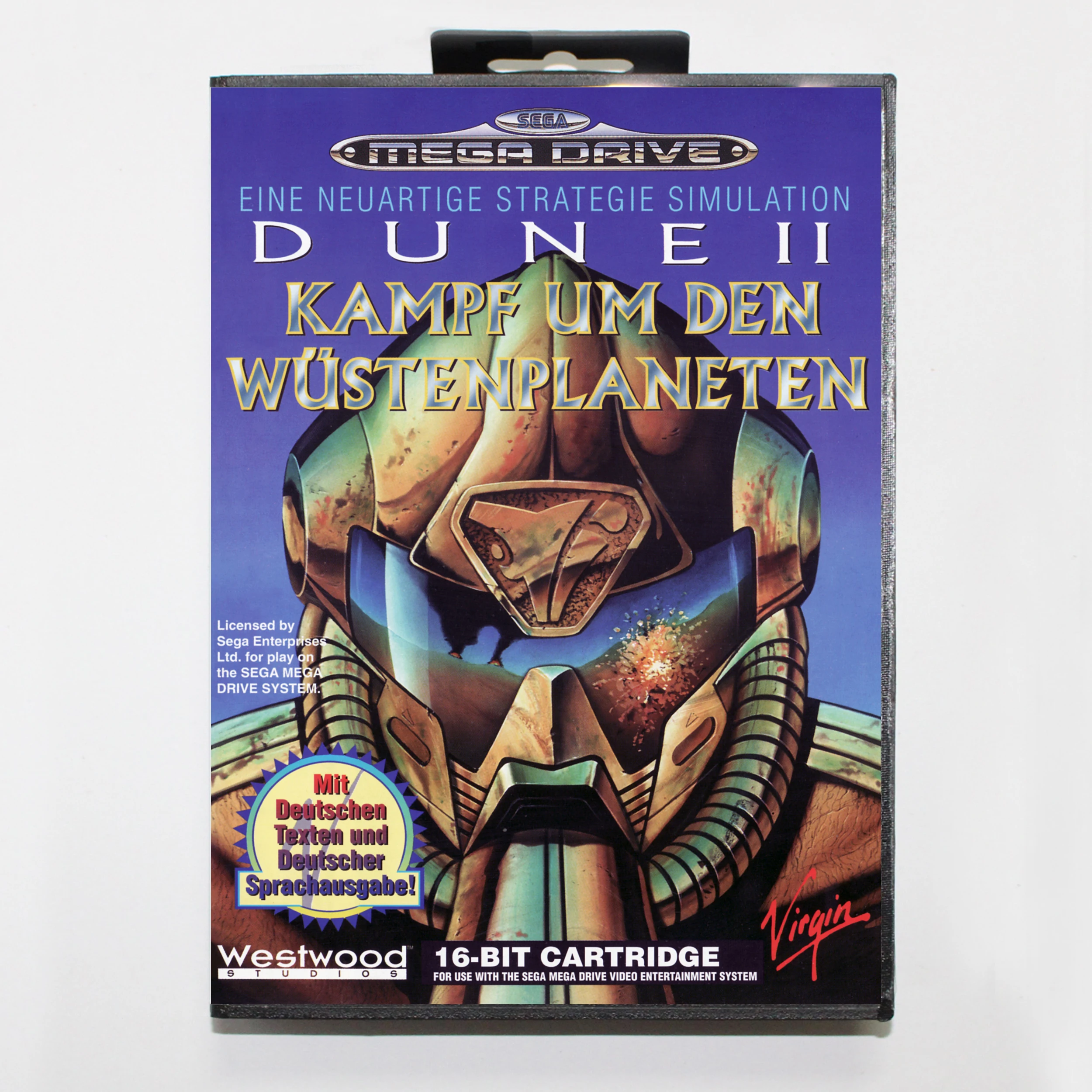 Багги для езды по 2 Битва за Арракис Коробочная версия 16bit MD карточная игра Sega