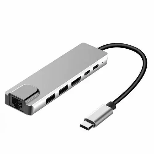Док-станция для сетей 6 в 1 стандарта RJ45 совместимая с 4K HDMI | Компьютеры и офис