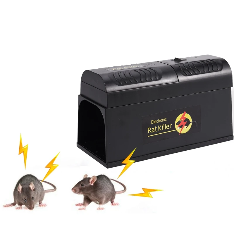 Новинка, электрическая ловушка для мышей и крыс высокого напряжения, ловушка для мышей, Электронная ловушка для грызунов и мышей, устройств... от AliExpress RU&CIS NEW