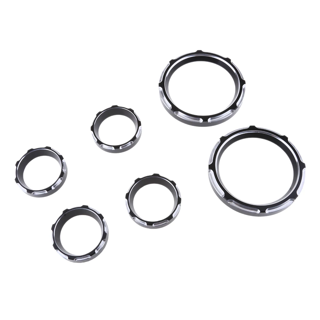 Heavy Duty Instrument Board Gauge Bezel Kit for Harley Electra Glide | Автомобили и мотоциклы