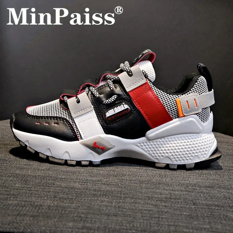 

Женская обувь для папы; Новинка 2019 года; сезон осень; дышащая Спортивная обувь; женская повседневная обувь для бега в Корейском стиле; женска...