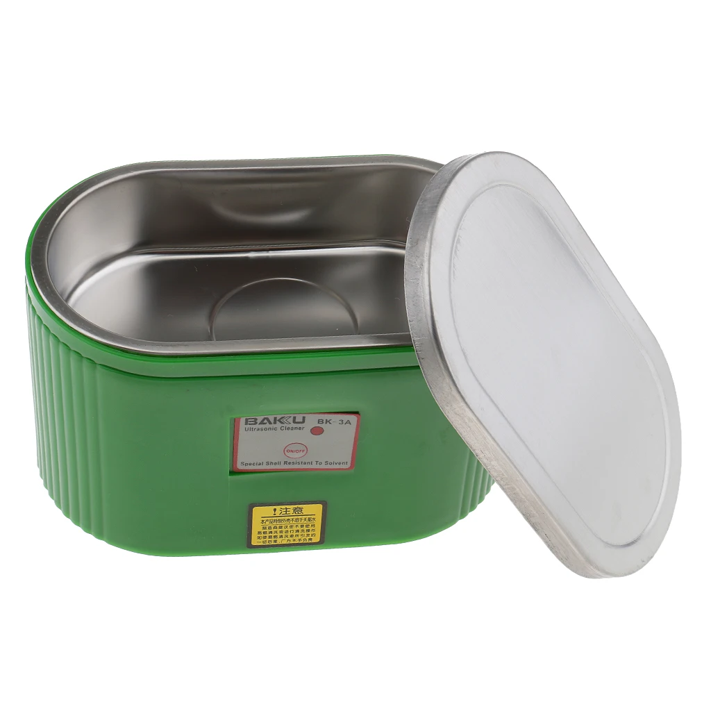 

Ultrasonic Cleaner For Jewelry Watches Glasses DVD Cleaning Machine EU Plug