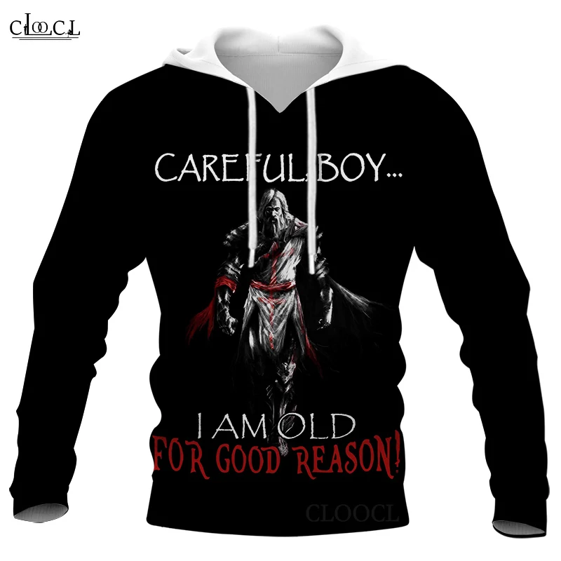 

HX Newest Popular Knights Templar 3D Print Men Women Fashion Hoodie Long Sleeve Tracksuit Harajuku Hip Hop Tops Drop Shipping