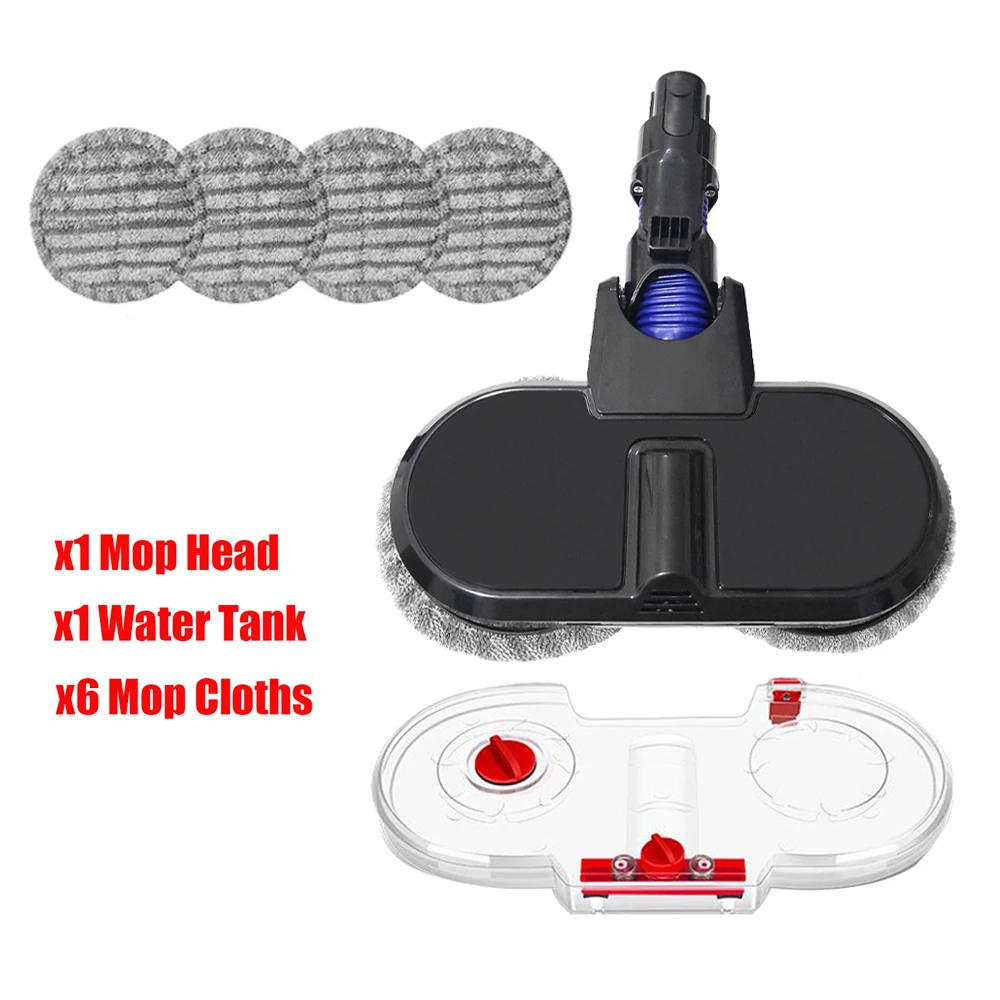 

Electric Mopping Vacuum Brush and Cleaner Cloth for Xiaomi 1C Dreame V11 V12 T20 T30 Replaceable Parts with Water Tank Set