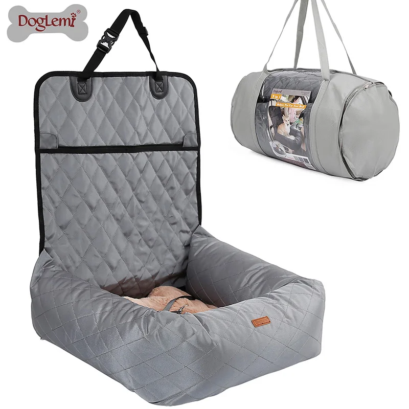 DogLemi Funtional Pet Booster кровать роскошный чехол на сиденье автомобиля для питомца и