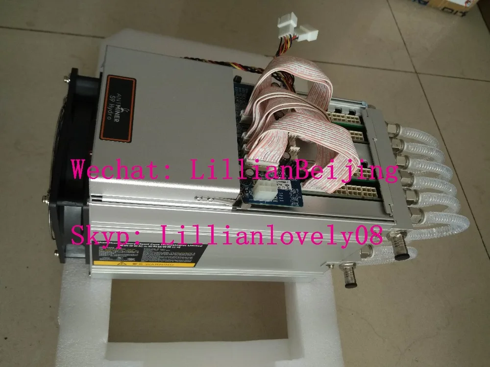 Водяное охлаждение Майнер s9 Hydro BTC bitmain AntMiner S9 18T