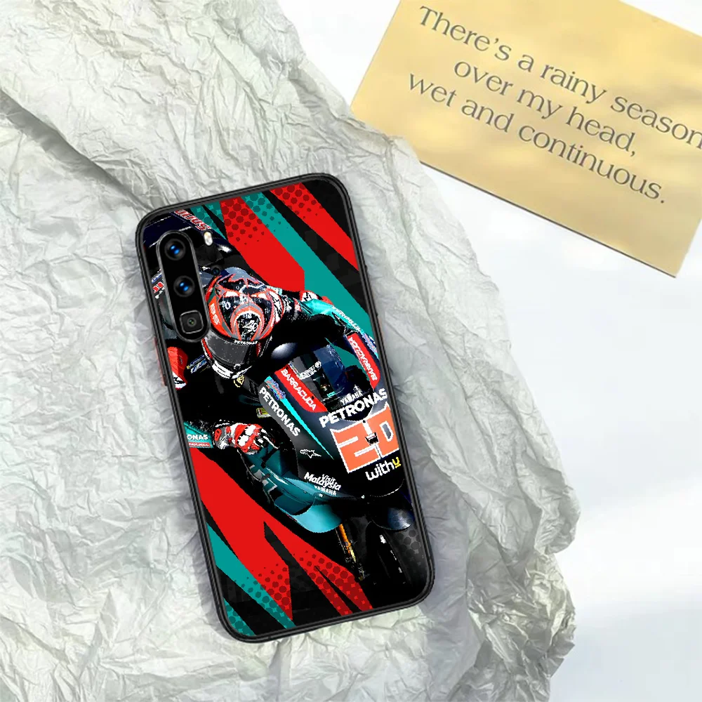

Fabio Quartararo 20 Phone Case For HUAWEI P 9 10 20 30 40 Lite smart Pro Z 2019 Nova 5T 6 7 i black Hoesjes Soft Funda Pretty