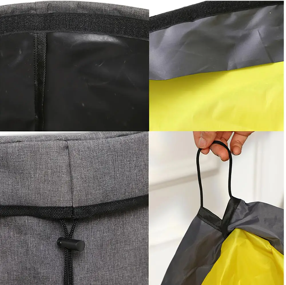 Корзина для белья из хлопчатобумажной ткани корзина Складывания Белья грязной