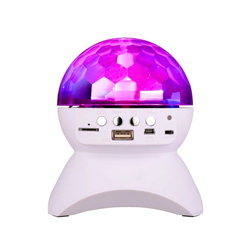 Светодиодный хрустальный волшебный шар 3 Вт RGB со сценическим эффектом освещение