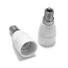 100 шт. E14 к E14 адаптер E14 к E14 расширенный держатель лампы конвертер Лампа Цоколь розетка Светодиодная лампа удлинитель