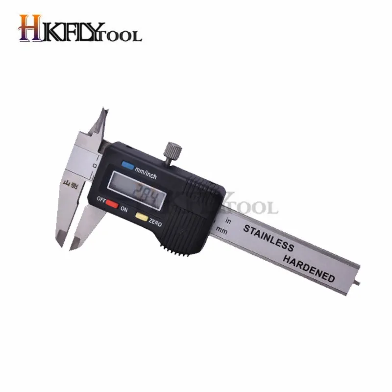 Stainless Steel Digital Caliper mini Pocket 50mm 70mm 100mm Thickness Gauge Electronic Vernier Caliper Slider Caliper Gem Tool