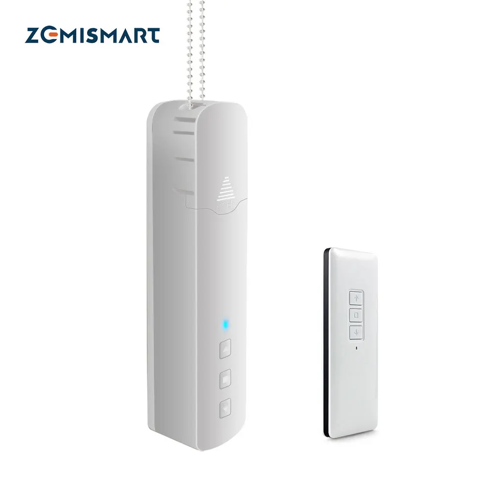 

Zemismart Tuya Zigbee роликовый шторный привод, управление умными вещами, встроенный аккумулятор, глухой двигатель Alexa Google Home Zigbee 2MQTT deCONZ
