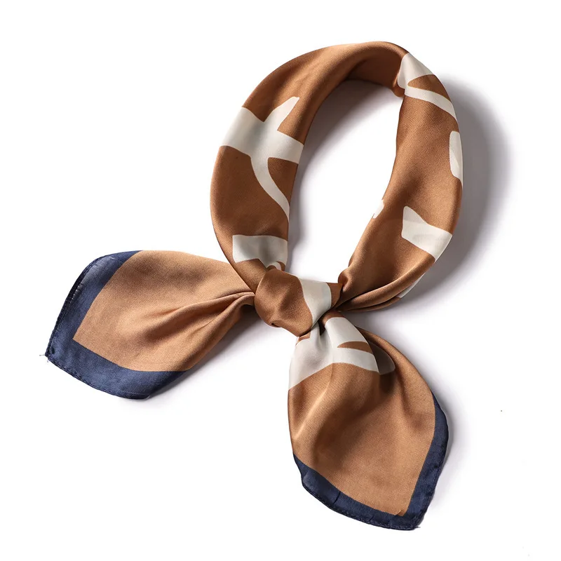 Горячая 2020 шарф на весенне летний сезон для женщин шаль лицо шеи шелковые шарфы