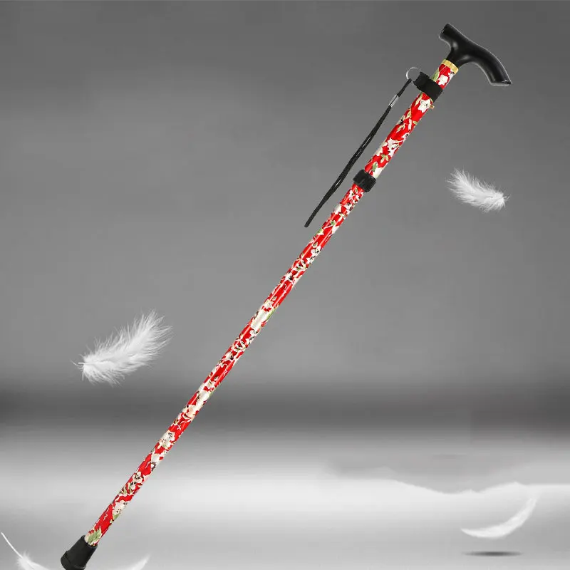 Телескопическая Трекинговая трость для дороги складная пожилых резиновый