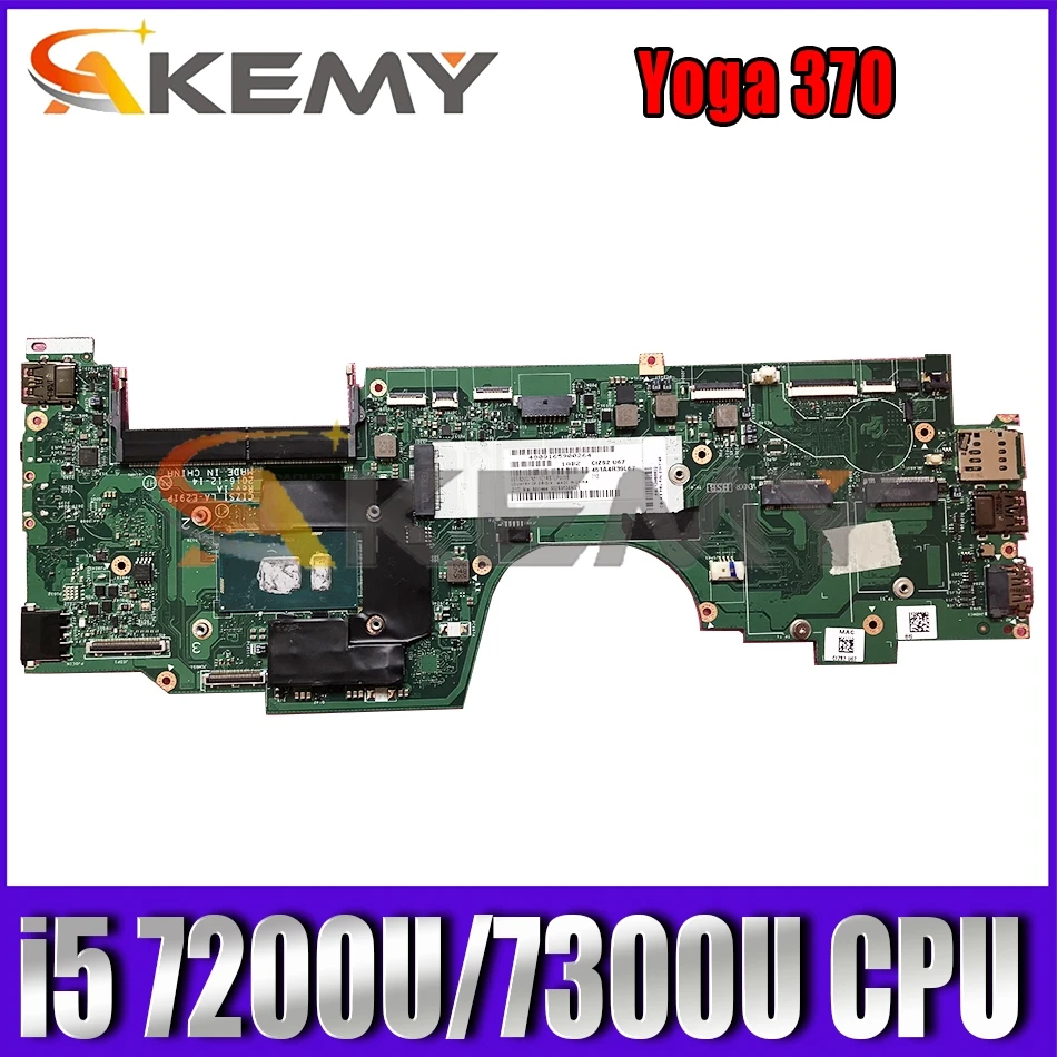 

LA-E291P материнская плата для Lenovo ThinkPad Йога 370 ноутбук материнская плата i5 7200U / 7300U Испытано 100% работает FRU 01HY345 материнская плата
