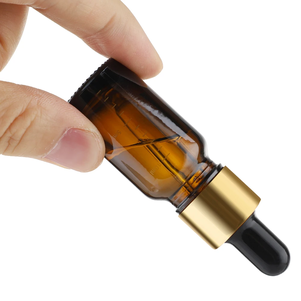 

6 PCS/Set Empty Essential Oil Bottles with Scale 10ml/0.3oz Travel Jars for Cosmetic Perfume Essential Mini Travel Bottles