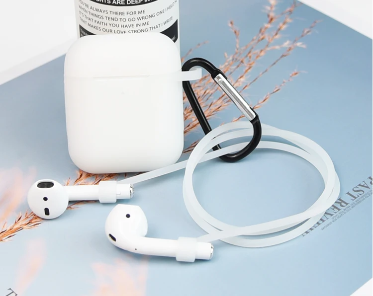 3 шт./компл. силиконовый беспроводной Bluetooth футляр для наушников для Airpods 1 2 TWS вкладыши наушники аксессуары защитный чехол