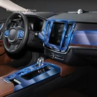 Для Volvo S90 2018-2021 центральная консоль автомобиля прозрачная фотопленка для ремонта от царапин аксессуары для ремонта