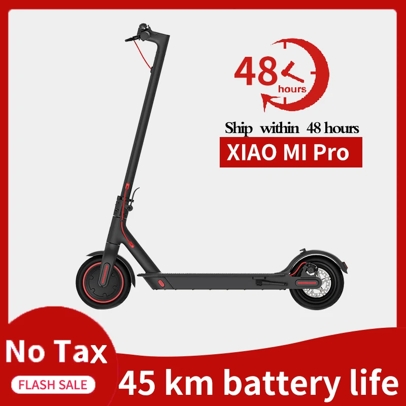 Электрический гироскутер Xiaomi Mijia M365 Pro умный складной скейтборд Mi скутер 45 км