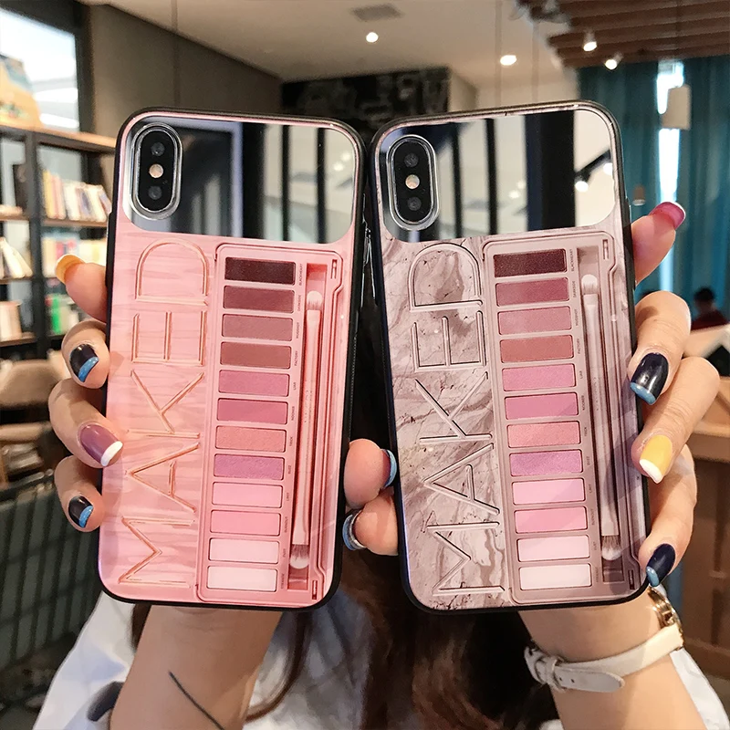 Чехол для iPhone 11 11Pro Max 7 8 Plus X Xr Xs твердый роскошный зеркальный чехол 6 s 6s задняя