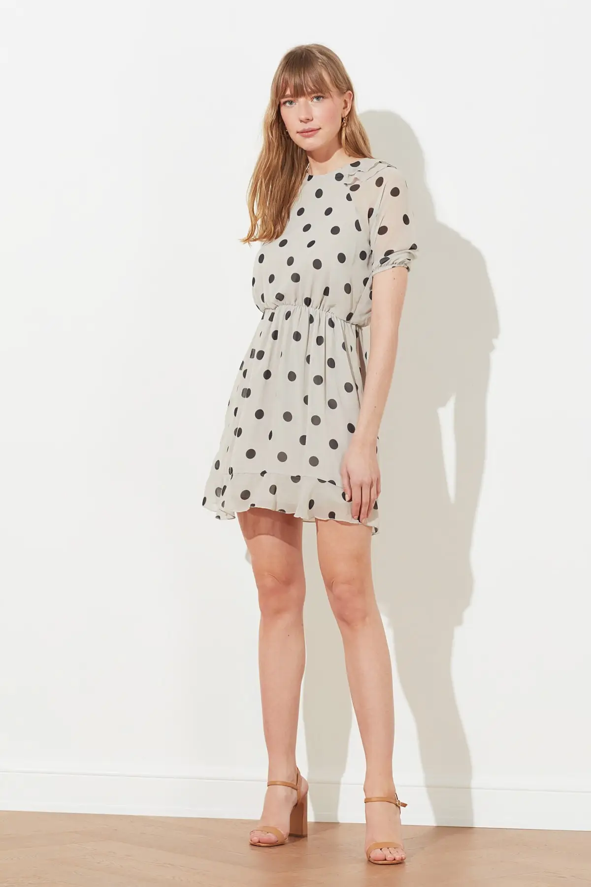 

Trendyol Polka Dot Dress TWOSS21EL1172