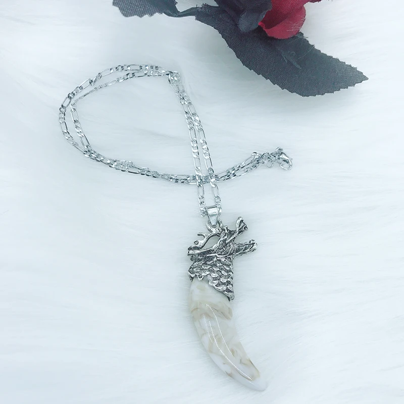 

Men's Gift Necklace Chain On The Neck Punk Goth Cool Style Accessories Fashion Jewelry Components Stainless Moon Shape Wholesale