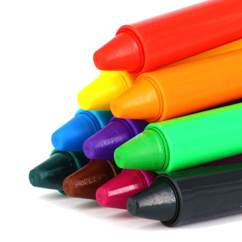 1PCS Creative Baby Color Graffiti Pen Bathroom Washing Color Crayons Children's Drawing Crayons Rotatable Bath Toys