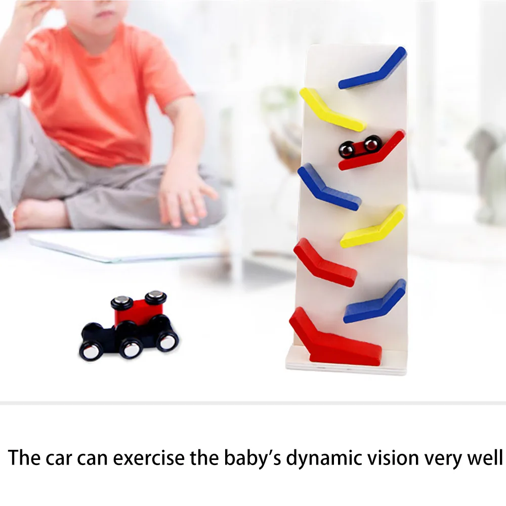 Деревянные гоночные автомобили игрушки детская гоночная трасса игрушка