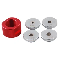 1 375x24 aluminum jig baffle cone cups guider fuel filter car engine 10 inch mst s adapter