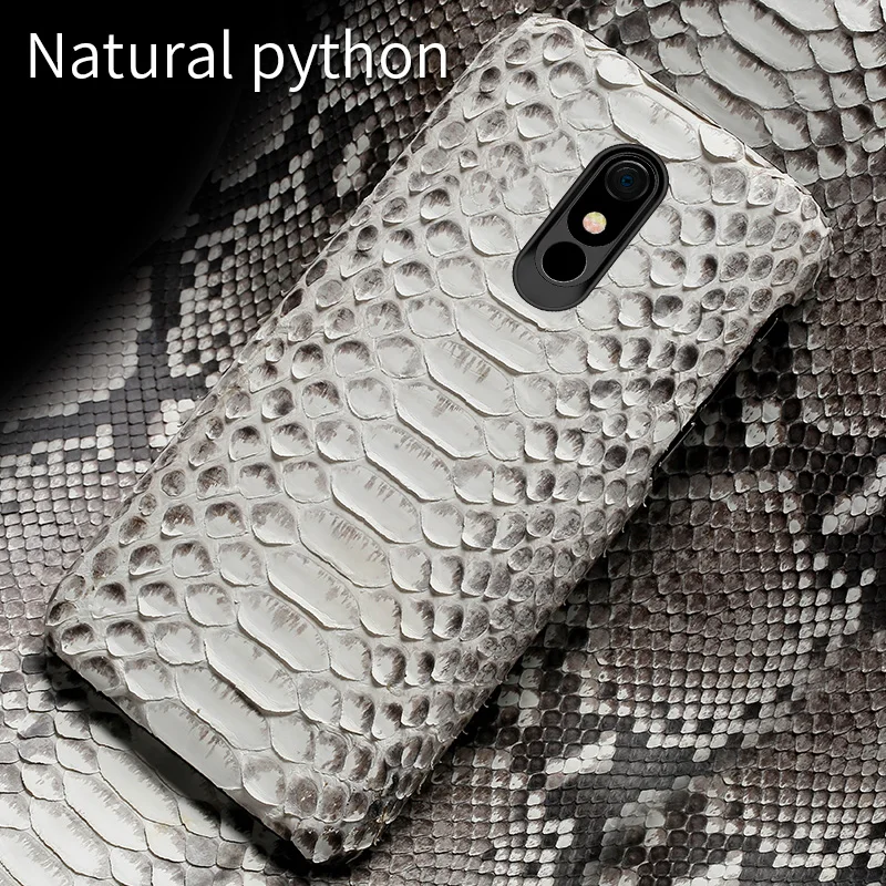 Чехол для телефона из натуральной кожи питона для LG G6 G7 G5 G8 G8S чехол Роскошный тонкий женский чехол из змеиной кожи для LG V30 V40 V50