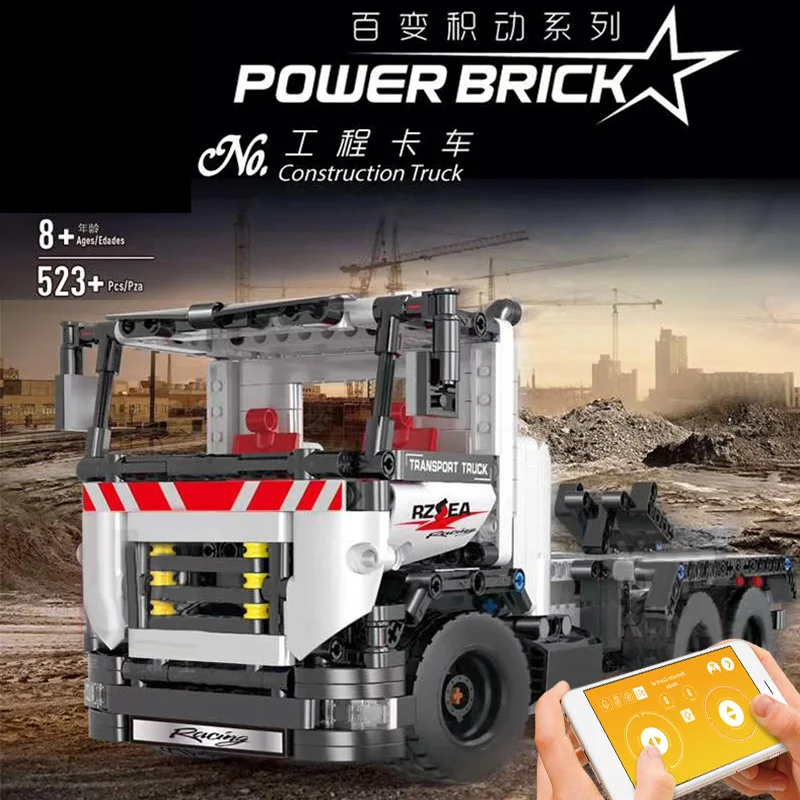 

Mould King 15005 Car Model The Constrouction Car With Motor Function Parts Assembly Building Blocks Kids Christmas Toy
