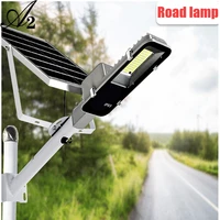 a2 solar street lamp outdoor big 5730 led solar panel floodlight road light wireless waterproof highway 100w 300w 400w 200w