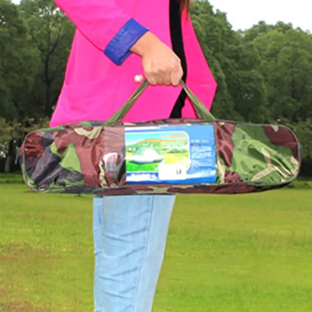 Палатка Складная камуфляжная для двоих портативная водонепроницаемая и