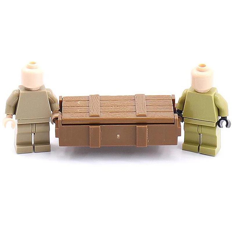 Материал коробка солдатские фигурки Военная мировая война 2 Коробка оружия армия