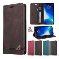 wallet skin feel anti theft brush case for sony xperia 1 iii 10 iii book cover for iphone 13 mini 12 pro max 11 pro x xr xs etui