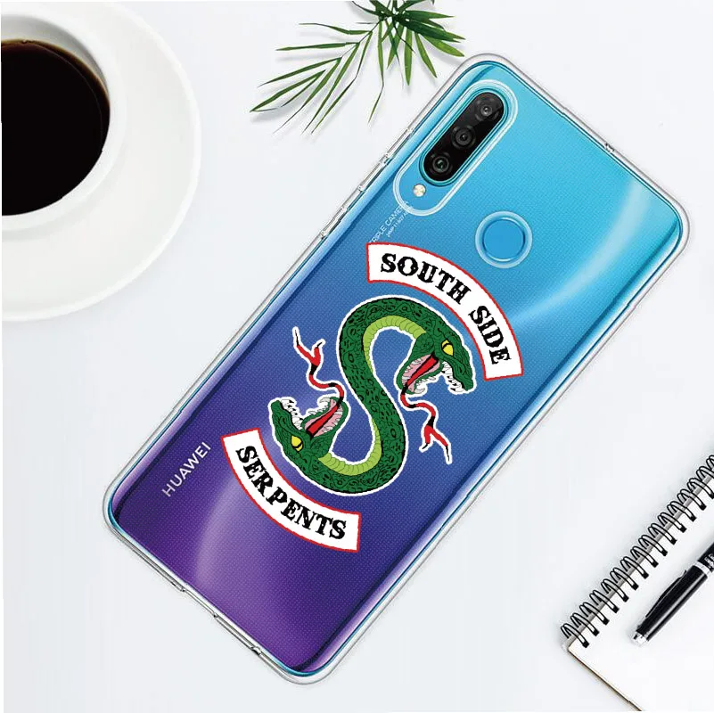 V Riverdale Jughead Jones Southside для Huawei Honor Mate 10 20 Nova P20 P30 P Smart мягкий кристально тонкий