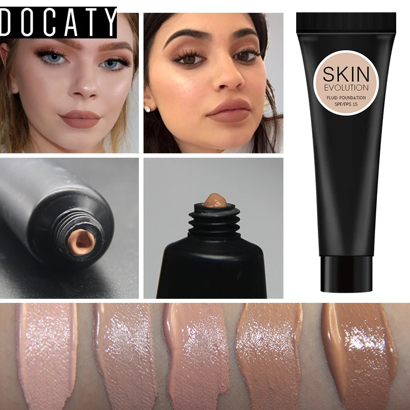 Жидкий тональный крем BB для лица Профессиональная Матовая основа макияжа жидкий