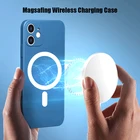 Чехол для iPhone 13 Pro Max, чехол для телефона с беспроводной зарядкой для iPhone 12 Mini 11 Pro Xs Max X Xr 8 7 Plus, Магнитный чехол Magsafe