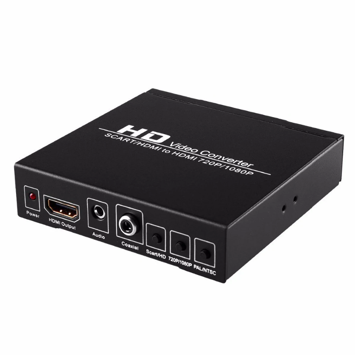Преобразователь SOONHUA SCART HDMI в HD 1080P цифровые видеоконвертеры с европейской вилкой
