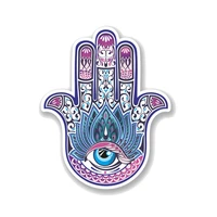 hamsa hand religion all seeing eye car sticker automobiles motorcycles exterior accessories pvc decals for lada vw bmw