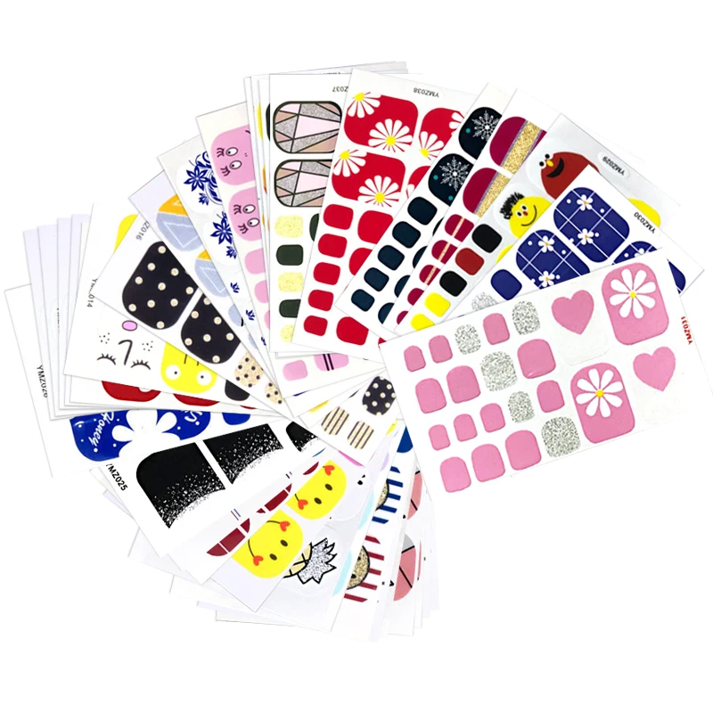 

10/20 штук Цвета ногтей Стикеры s DIY Nail Art Наклейки плотная Стикеры s самостоятельно аппарат для крепления на гвоздях и Стикеры Обертывания укра...