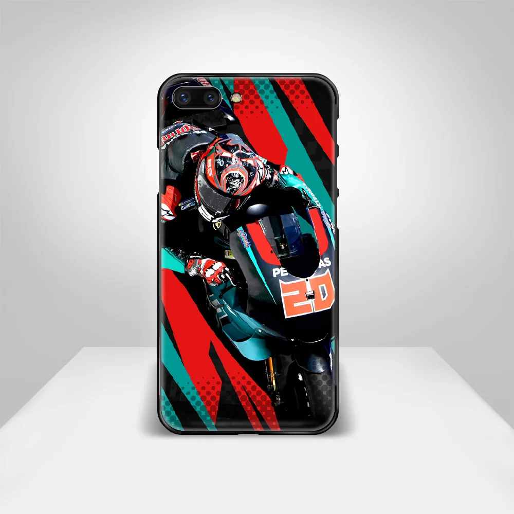 

Fabio Quartararo 20 Phone Case Cover Hull For Iphone 5 5s Se 2 6 6s 7 8 12 Mini Plus X XS XR 11 PRO MAX black Hoesjes Fashion